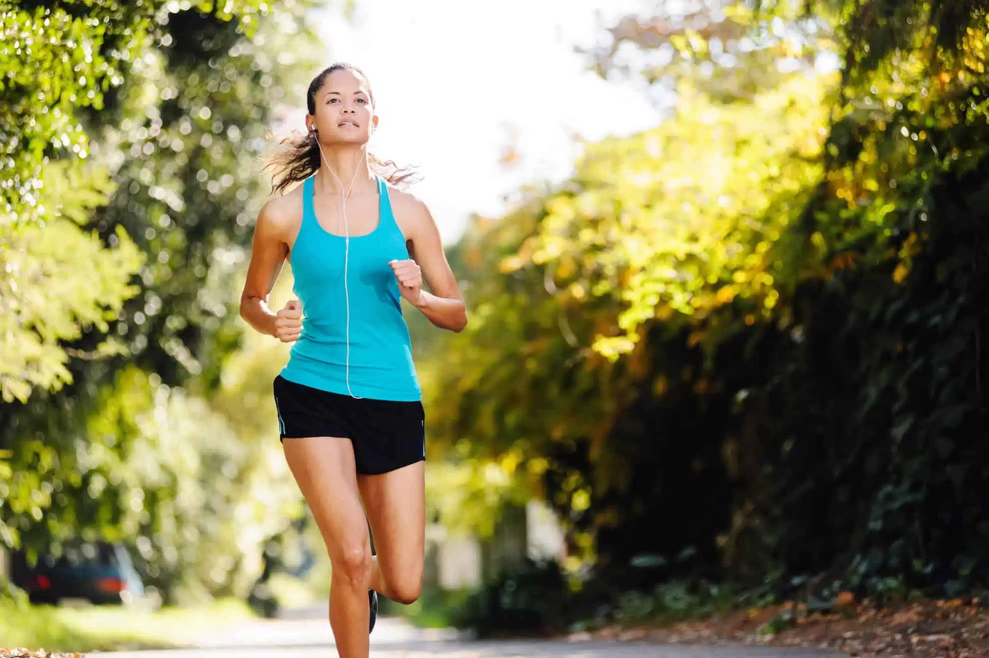 Courir à pied